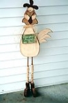 #1064-Wood-n Chicken 45" tall - Pattern Packet